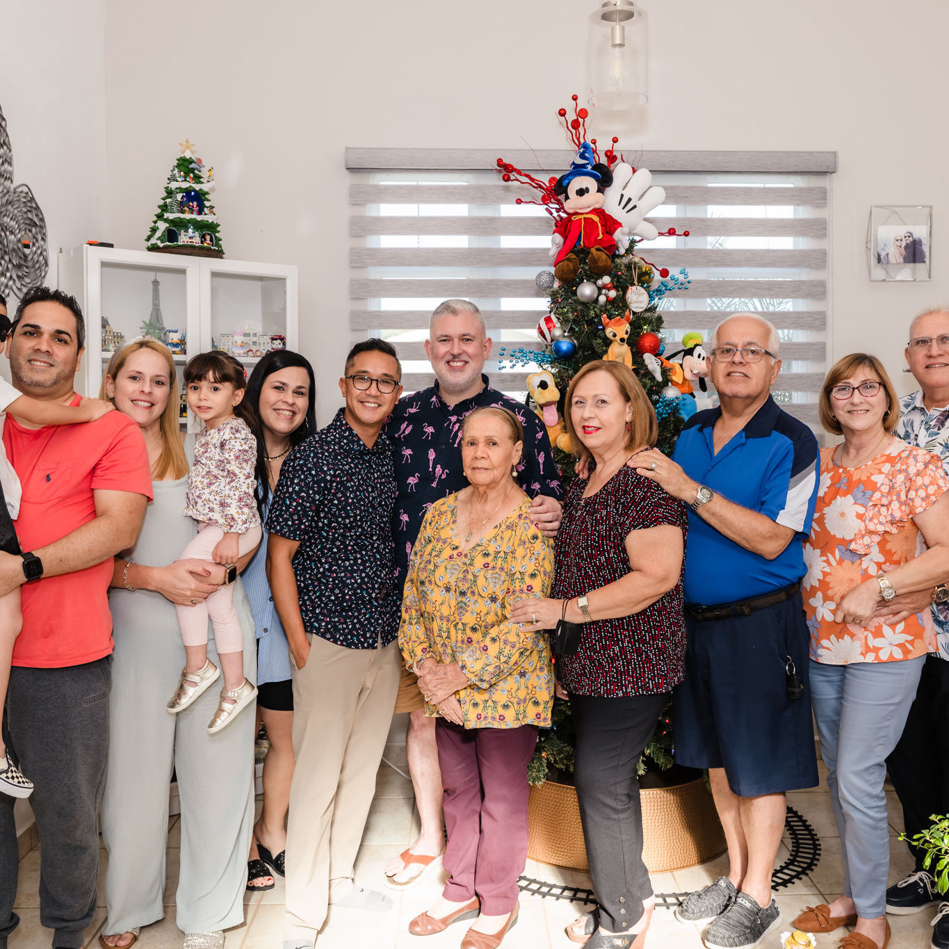 Thanksgiving with our family in Puerto Rico.  Our cousins adopted two blessings of their own!