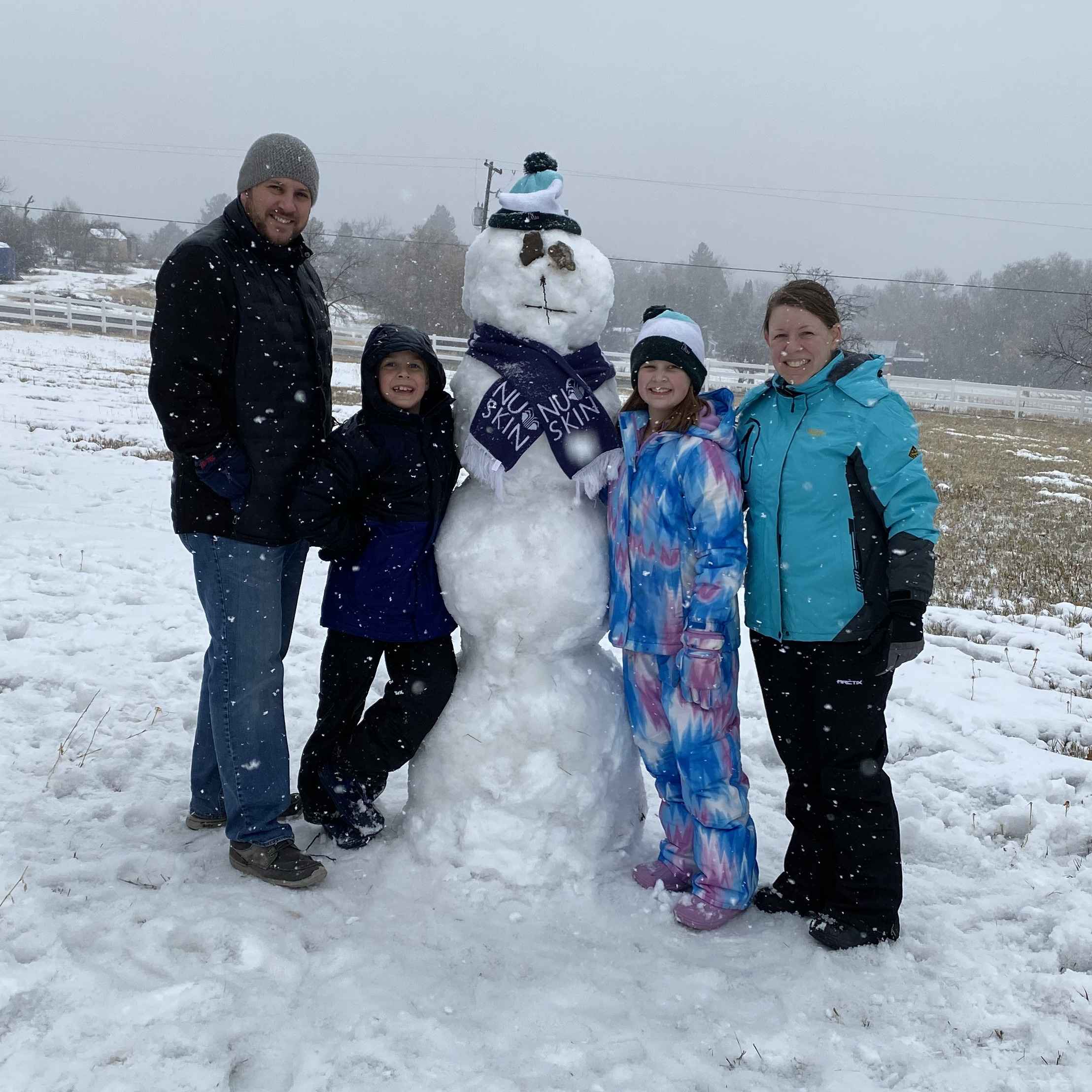 Always a fun time with Steve the Snowman!