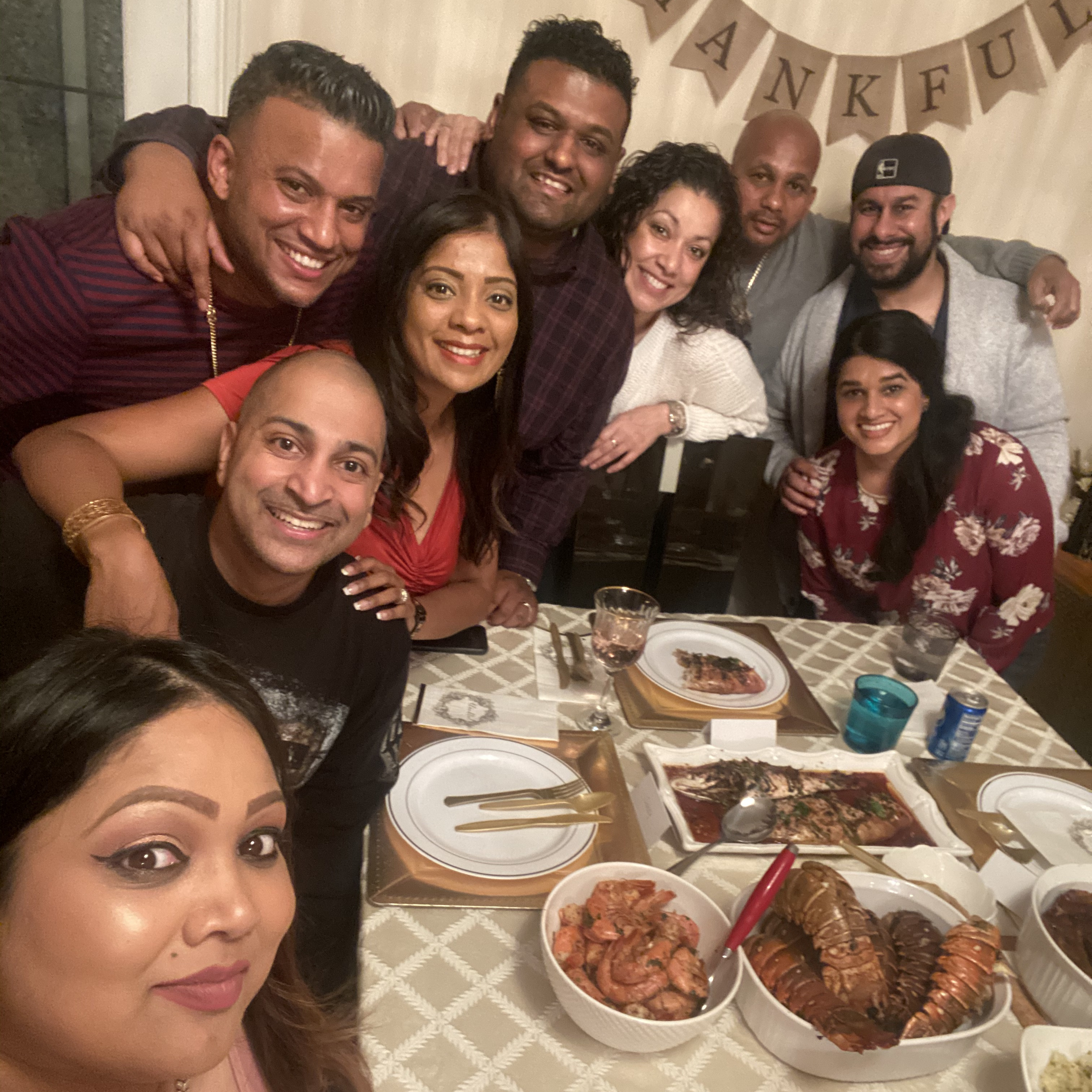 Friendsgiving - ""Friends are the family you choose"""
