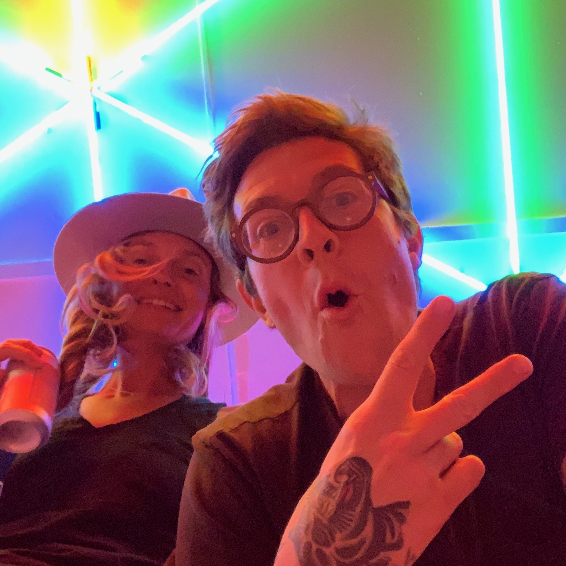 Having fun together!