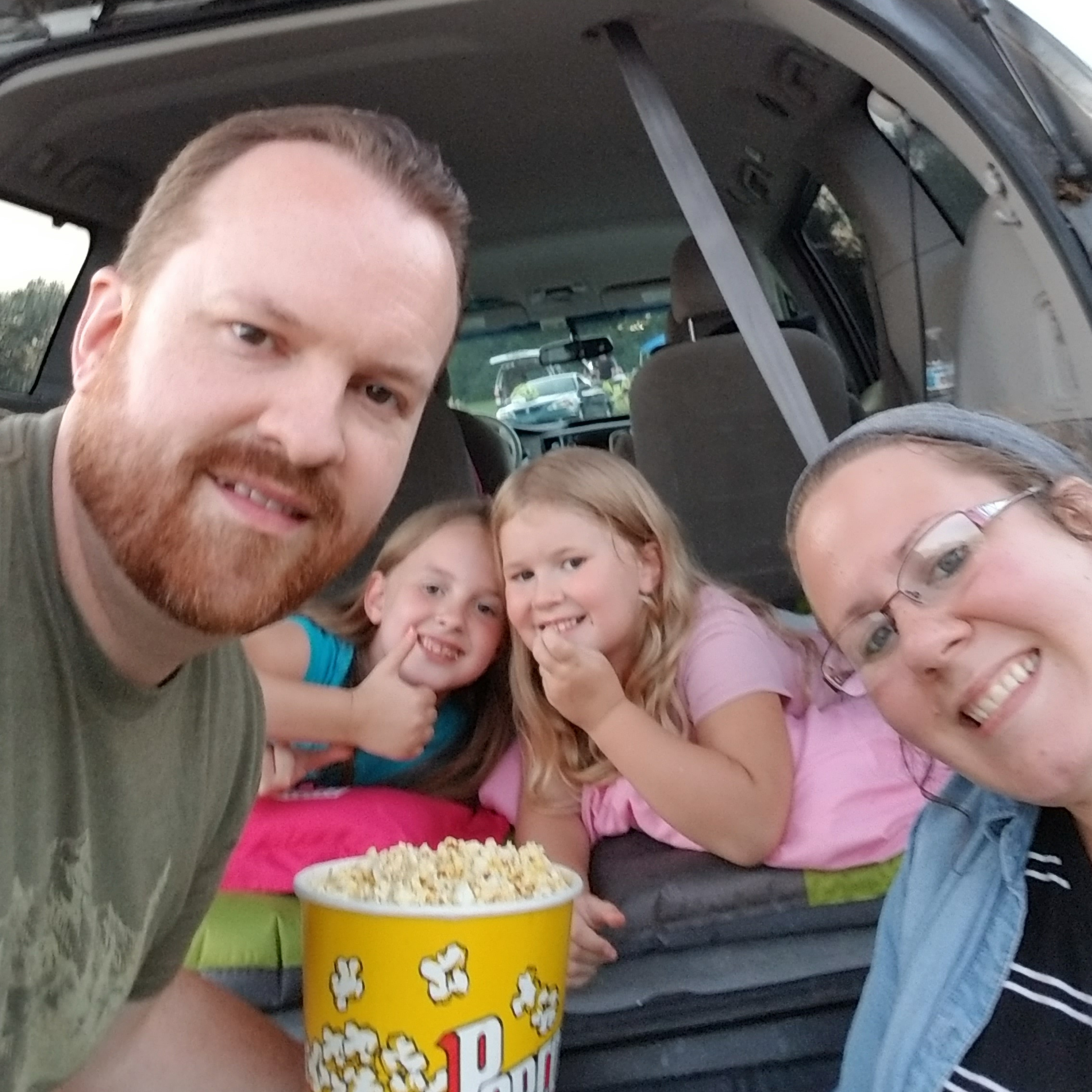 Movie night at the drive-in!