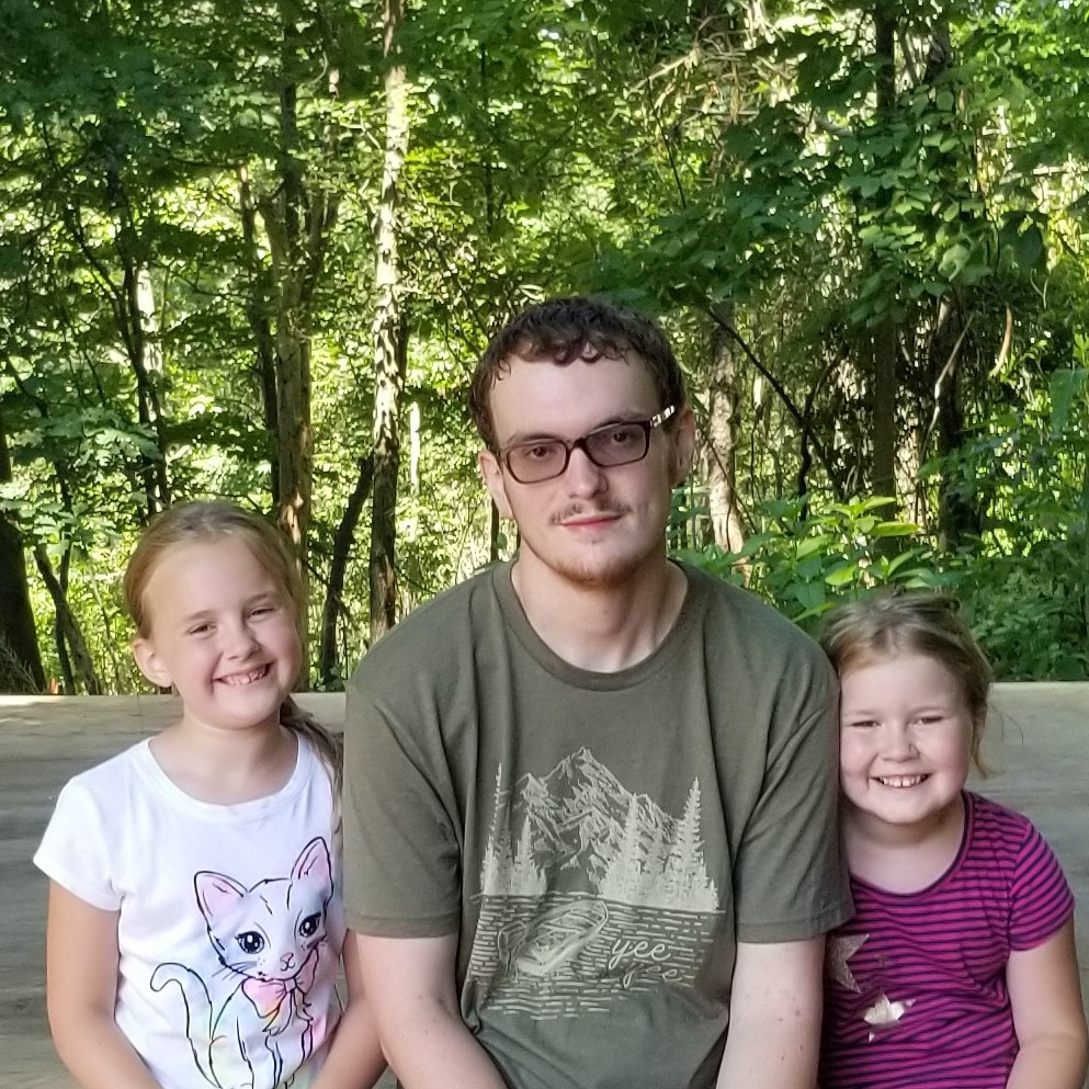 Our 3 Children! The girls love when big brother comes to visit! He absolutely spoils them!