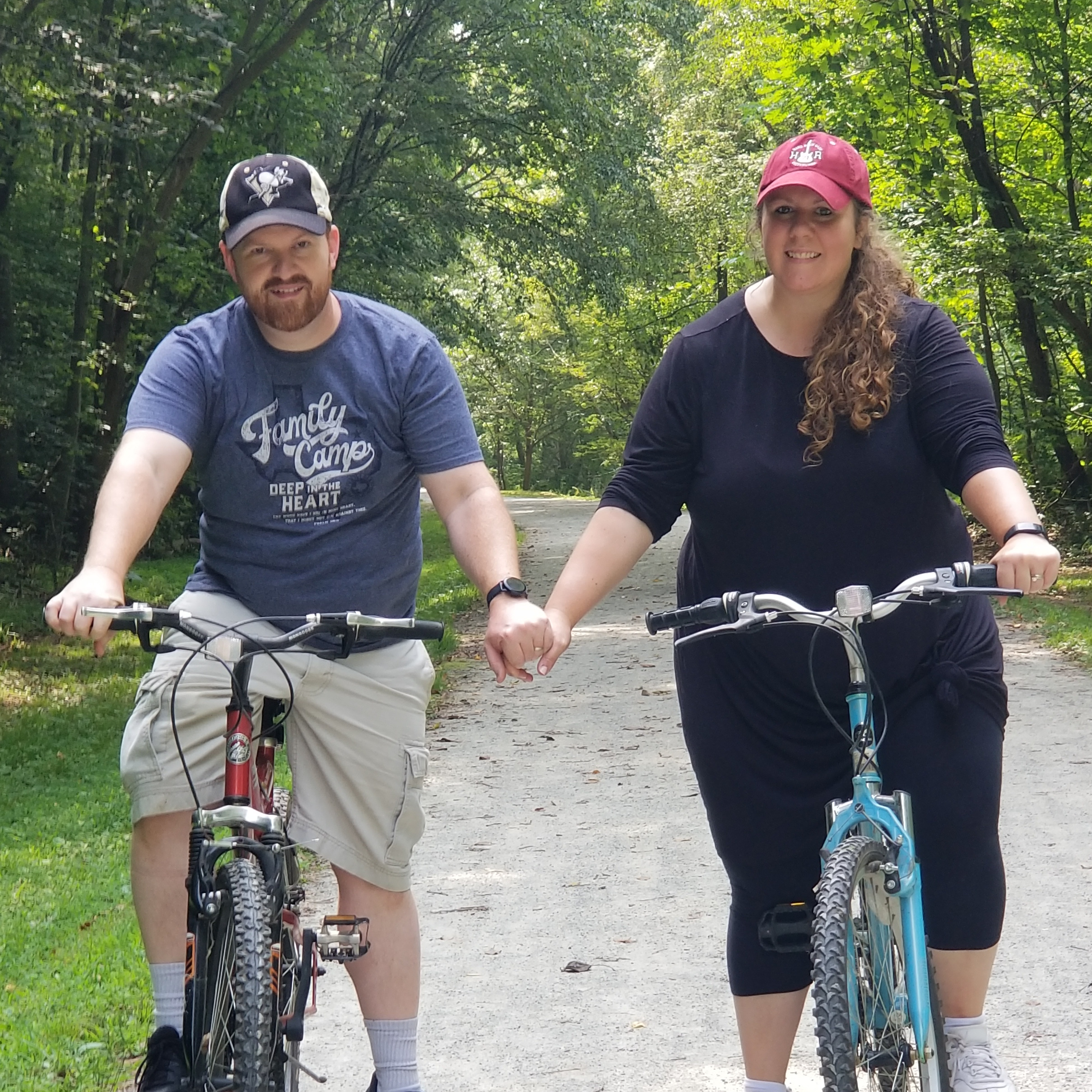 Biking is something we have enjoyed together since our pre-marriage dates!