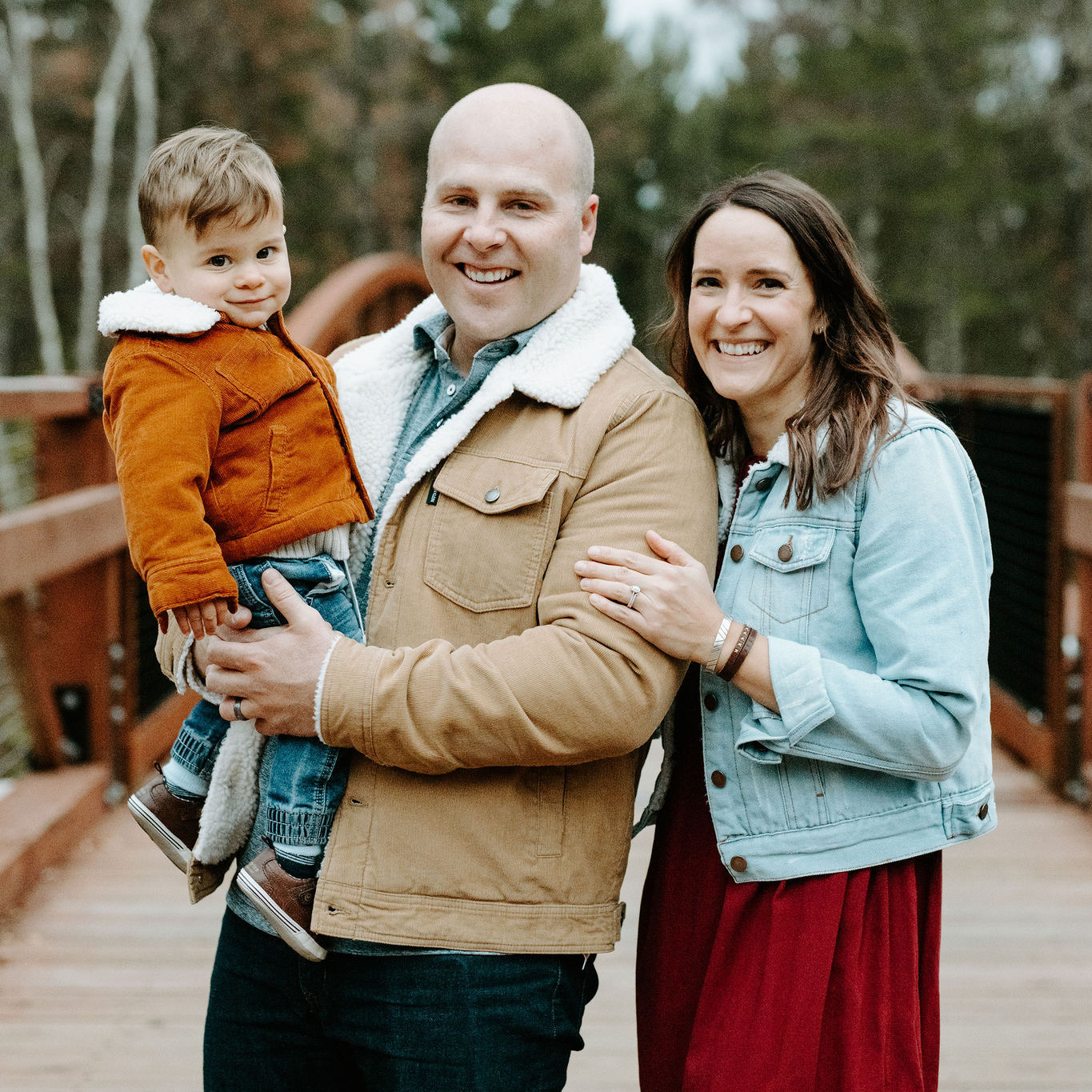 Family photo at one of our favorite parks.