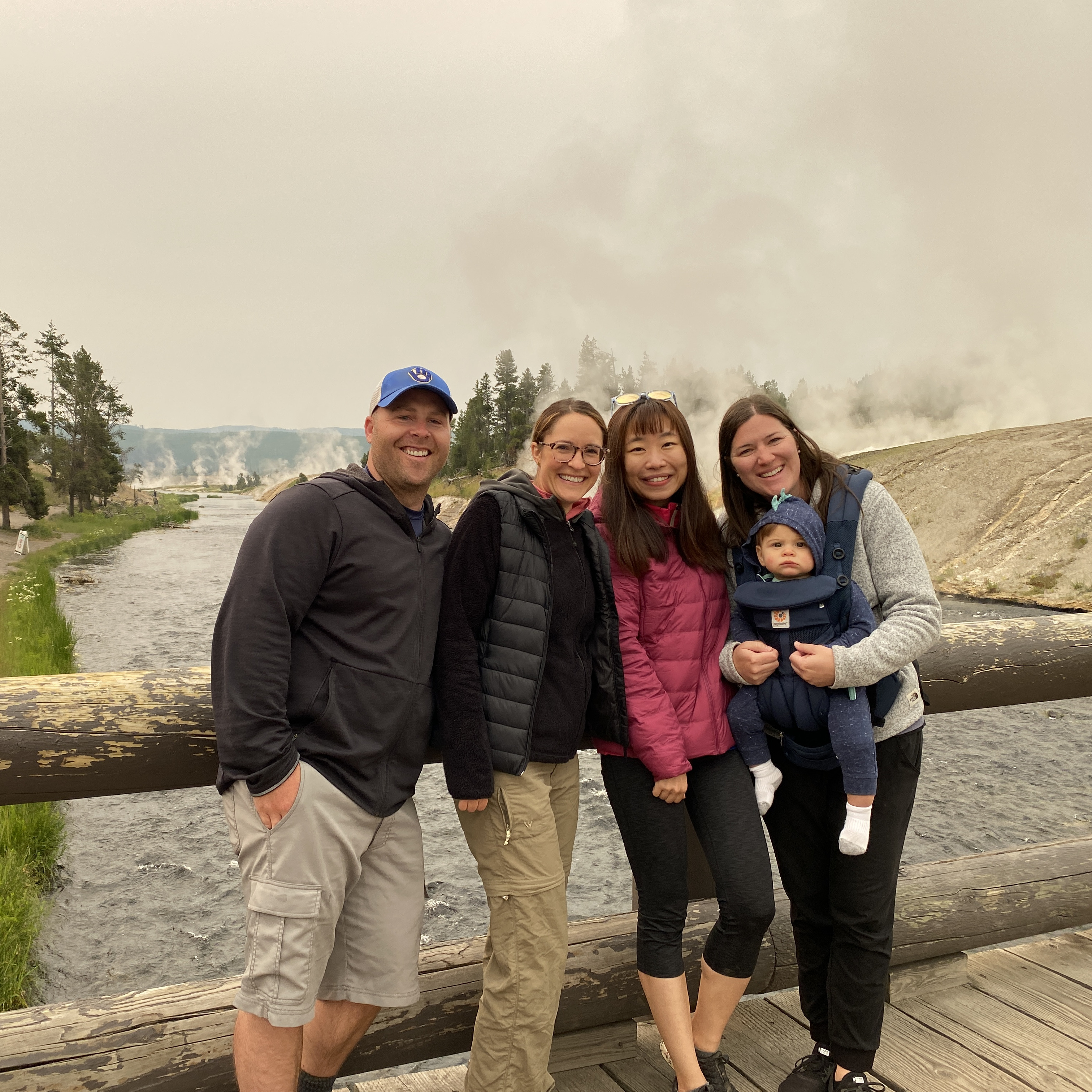 Trip to Yellowstone National Park with friends. We want to visit all the national parks!