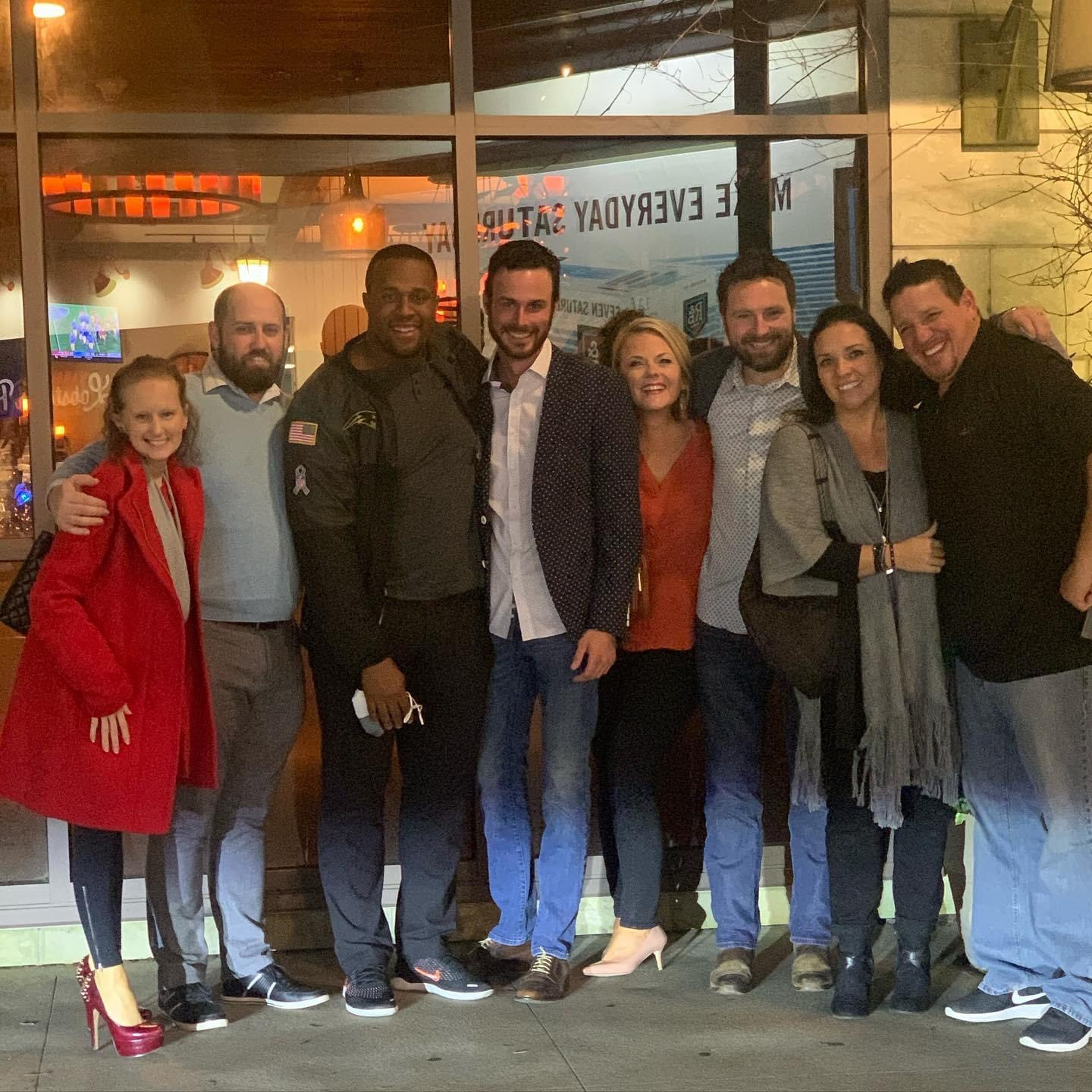 Ashley & Jon with friends