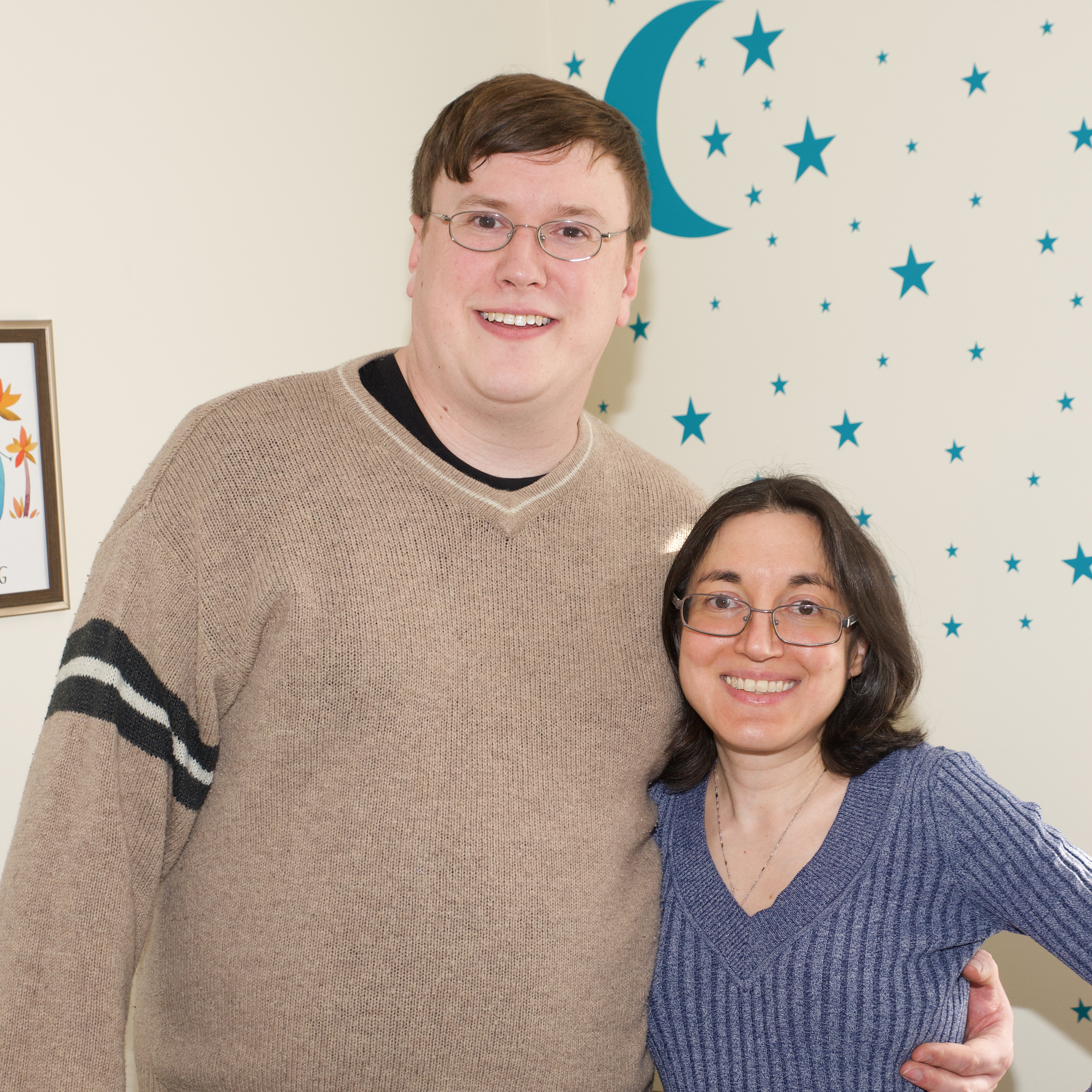 Us in the Baby's room
