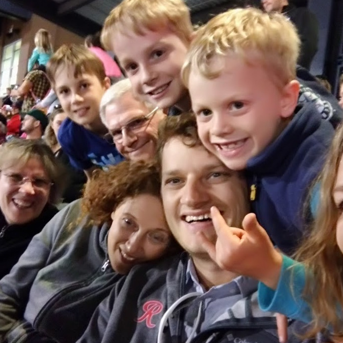 Family night out to minor baseball! We love time with our nephews.