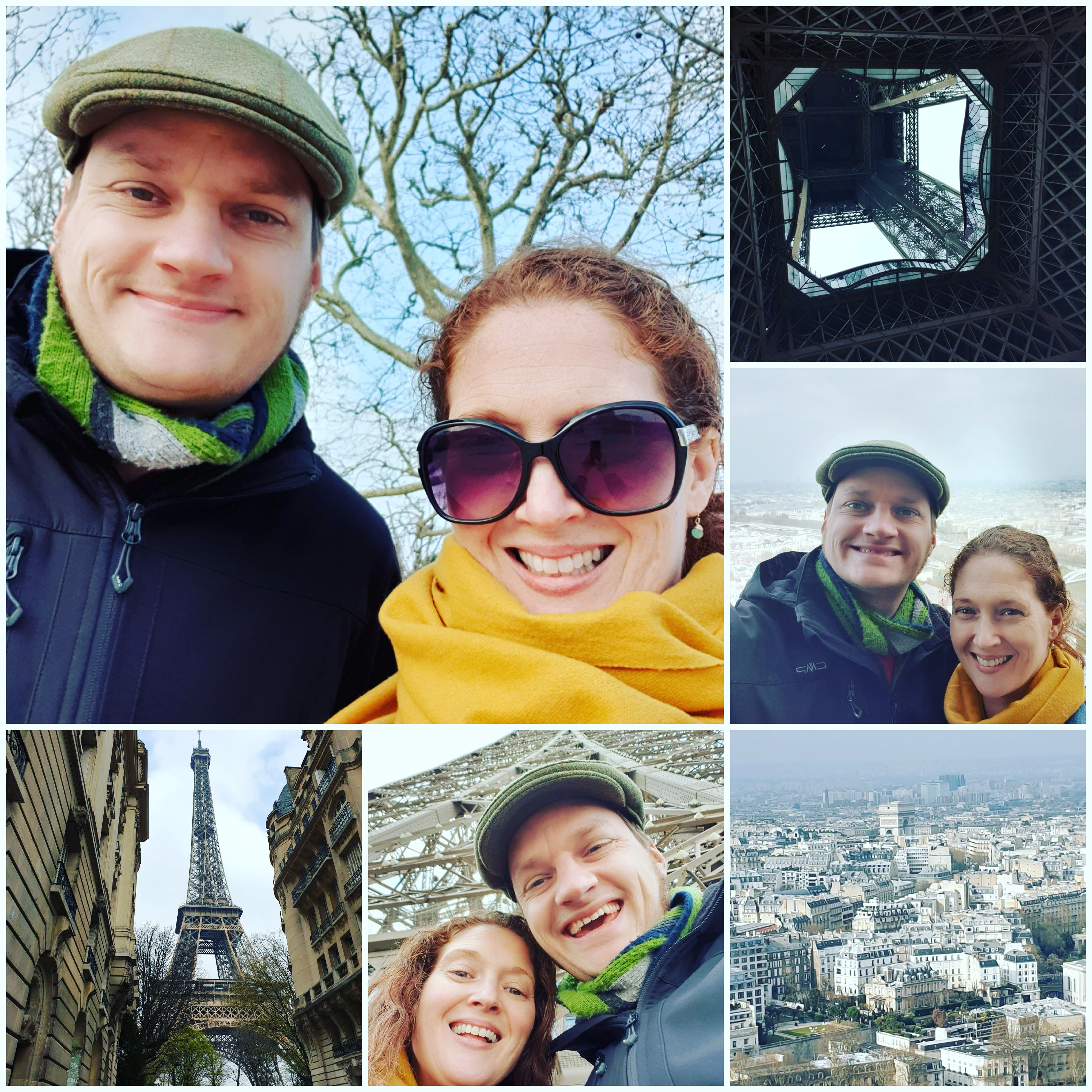 Our trip to Paris- we walked 20 miles that day!