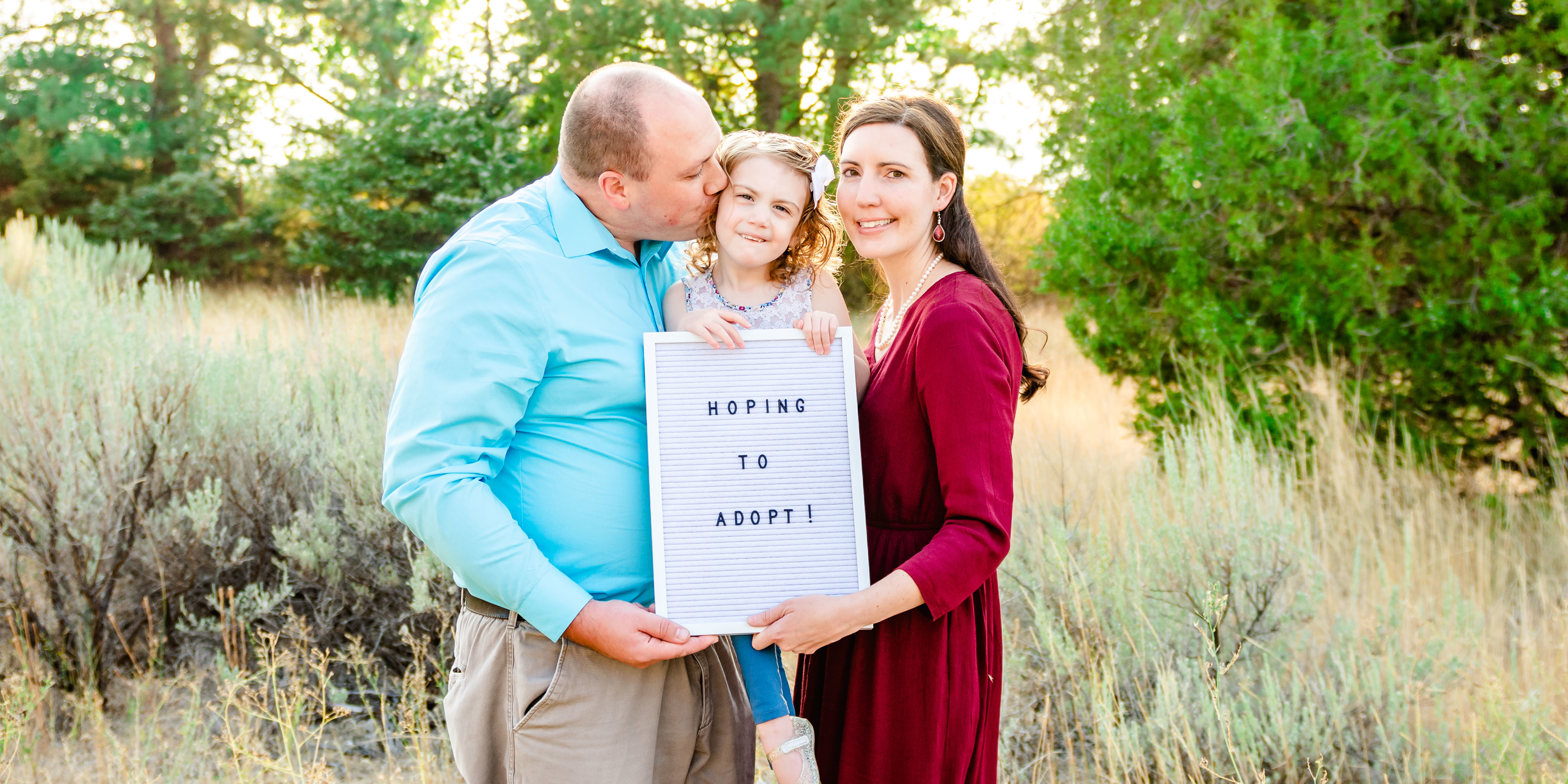Photograph of adoptive Family