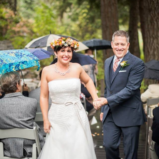 Our wedding in Leavenworth