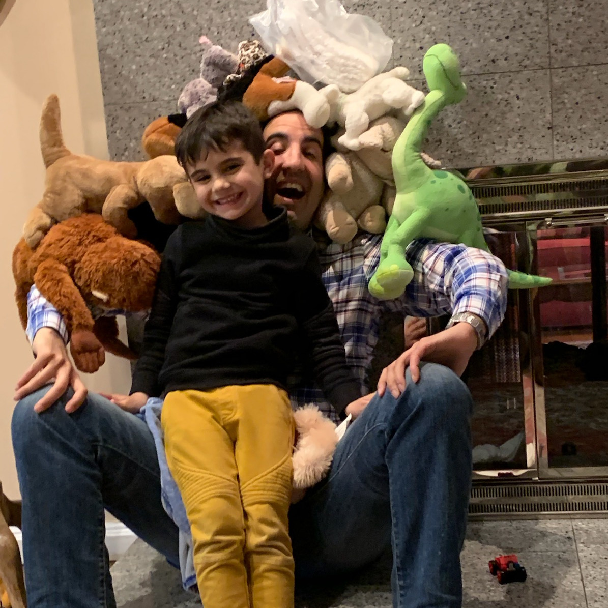 Camouflage Uncle Reza!
