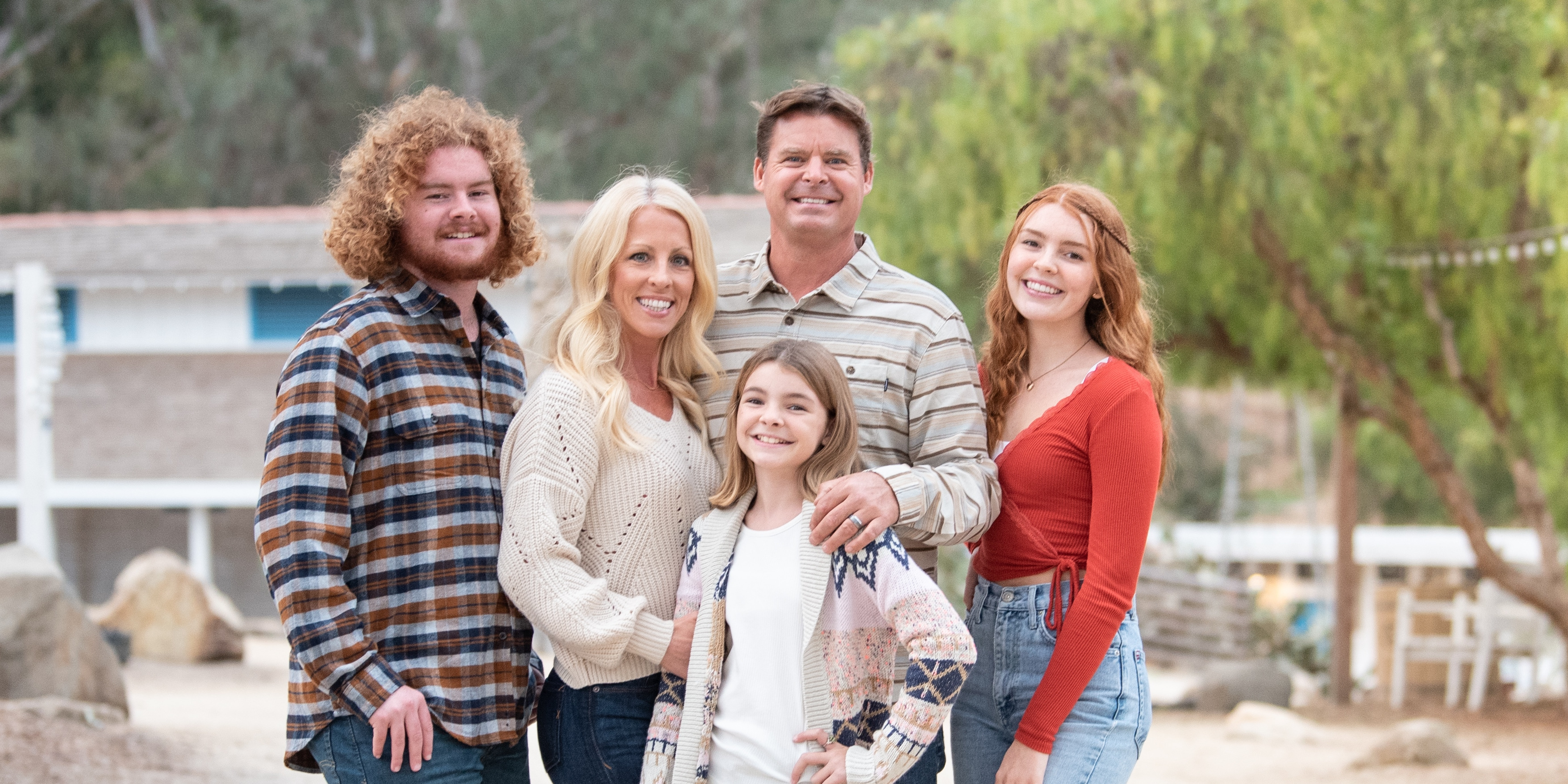Photograph of adoptive Family