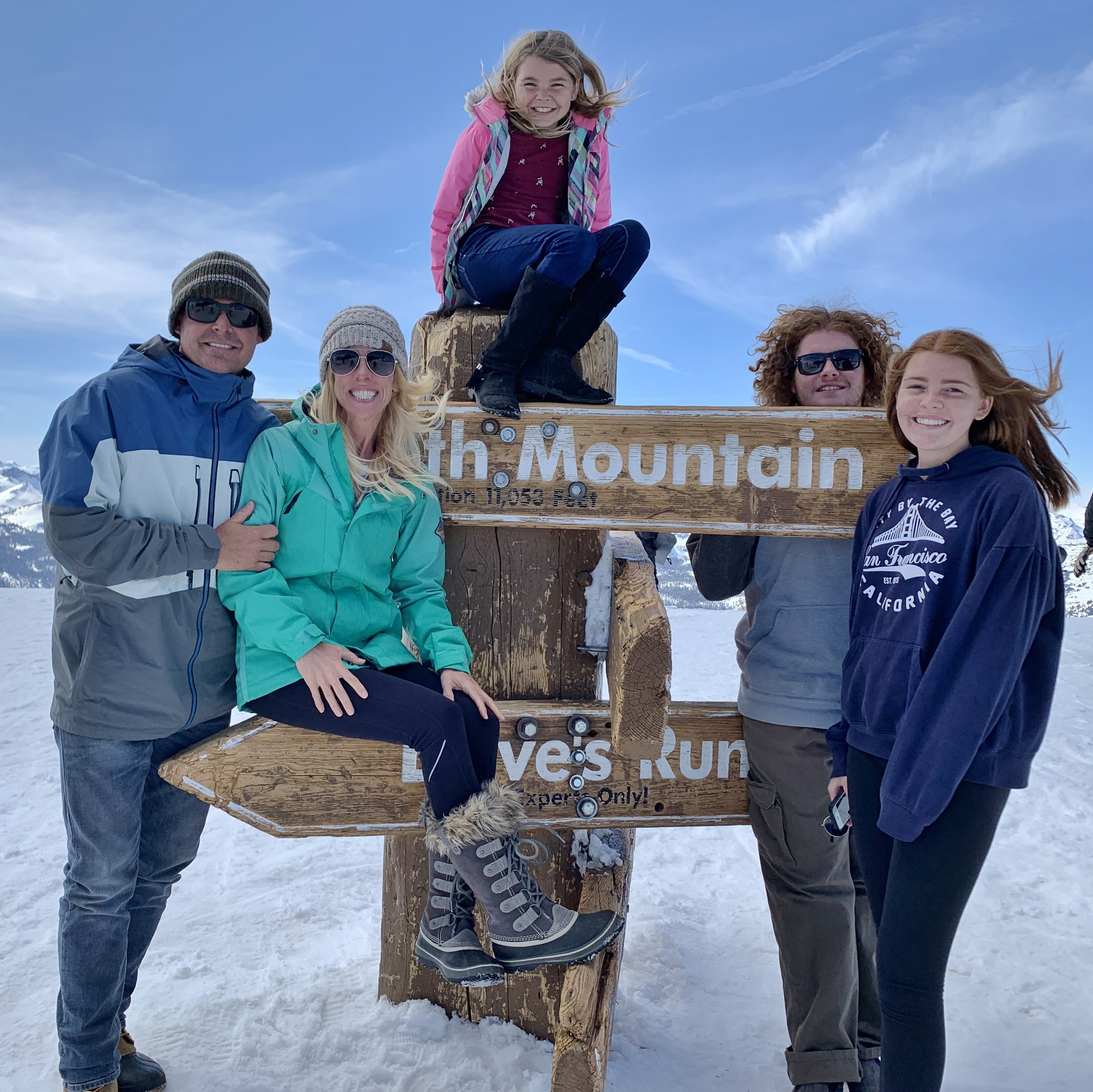 We'll teach you how to snow ski if you want to learn. Or how to ride a bike or skateboard.