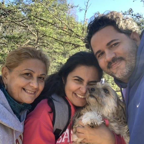 When hiking becomes a family affair.