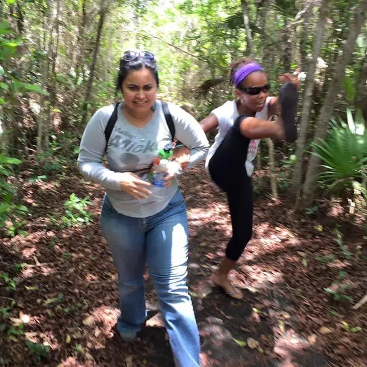 Everybody was kung fu fighting; or just trying to escape the killer mosquitos!