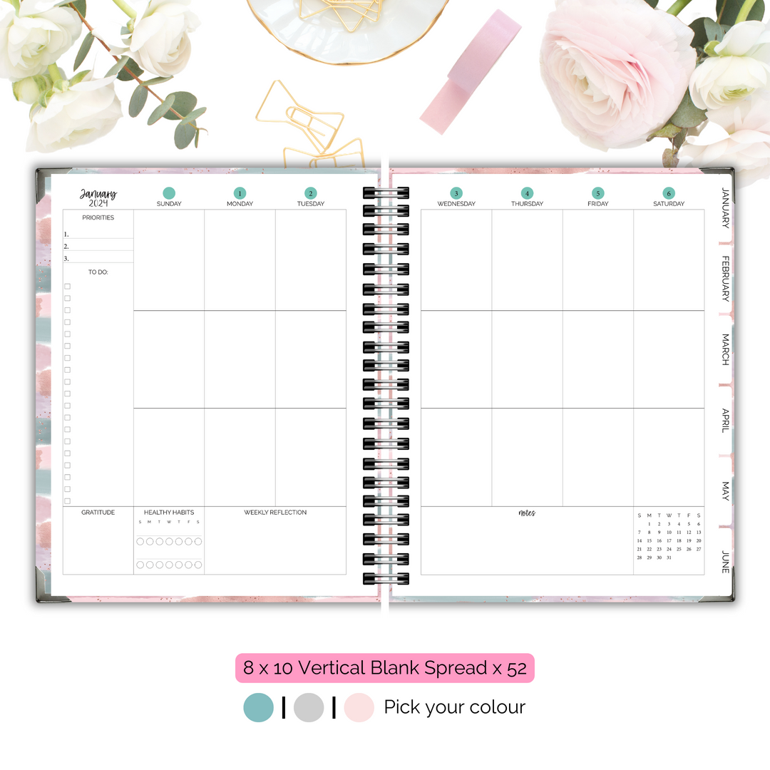 Vertical Blank Planner-inner layout image 0