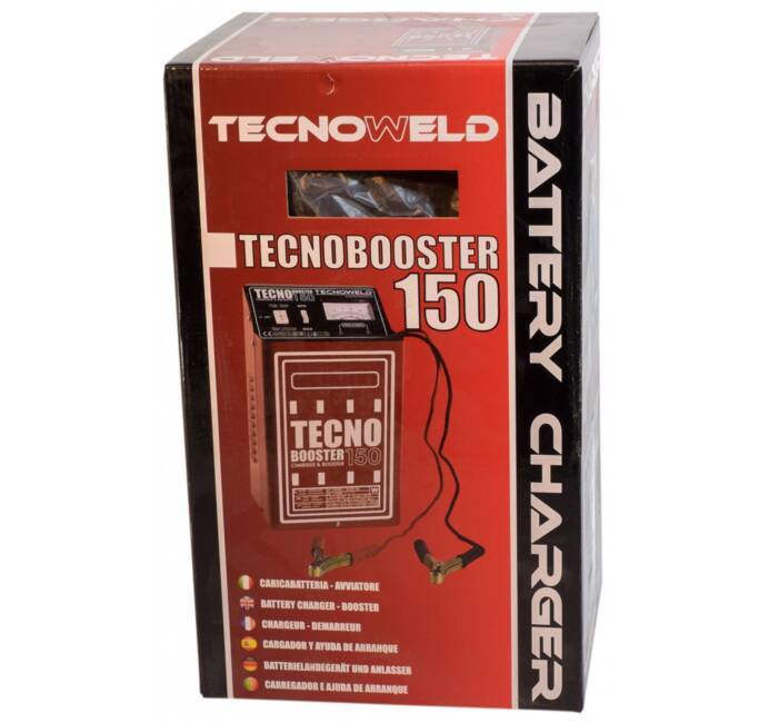 Tecnoweld - Chargeur démarreur BOOSTER de batterie 12V 25-250Ah compact  puissance 1900W - Chargeur Voiture 12V - Rue du Commerce