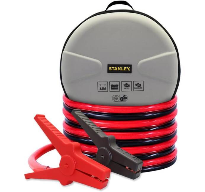 Pince rouge de batterie 500 A pour tracteur.