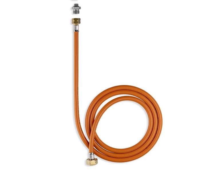 Chalumeau gaz professionnel + Tuyau 2m Connection directe Butane