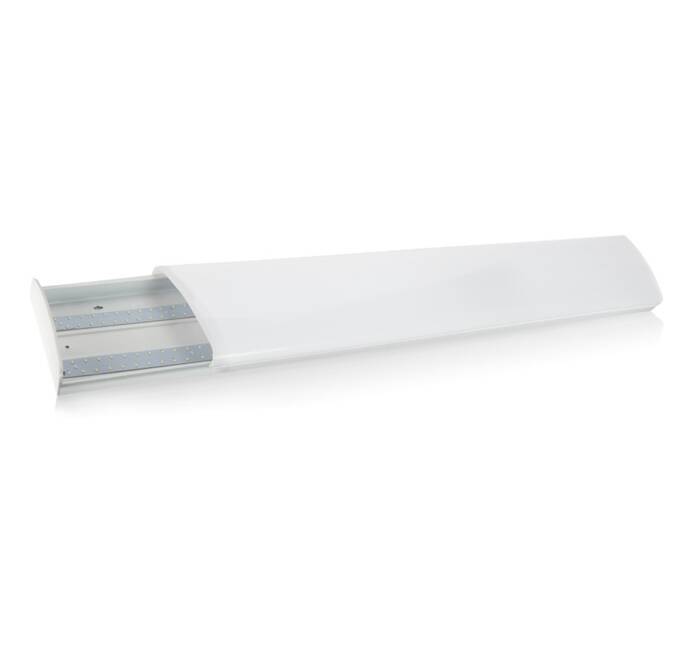 Réglette polycarbonate K-LED 18W 615 x 50x 160mm 6000K blanc froid ASLO