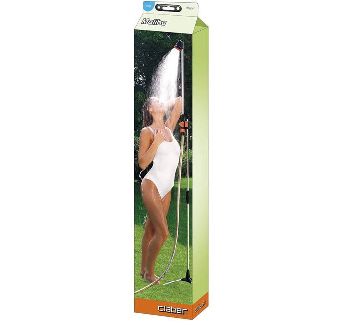 Douche de jardin CLABER MALIBU Sur trepied Hauteur max 2 m Piscine Camping Jardin