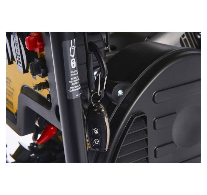 Groupe électrogène 3600W Silencieux Hybride Essence ou Gaz Moteur 4T 224  cm³ Démarrage electrique Autonomie 23h CHAMPION