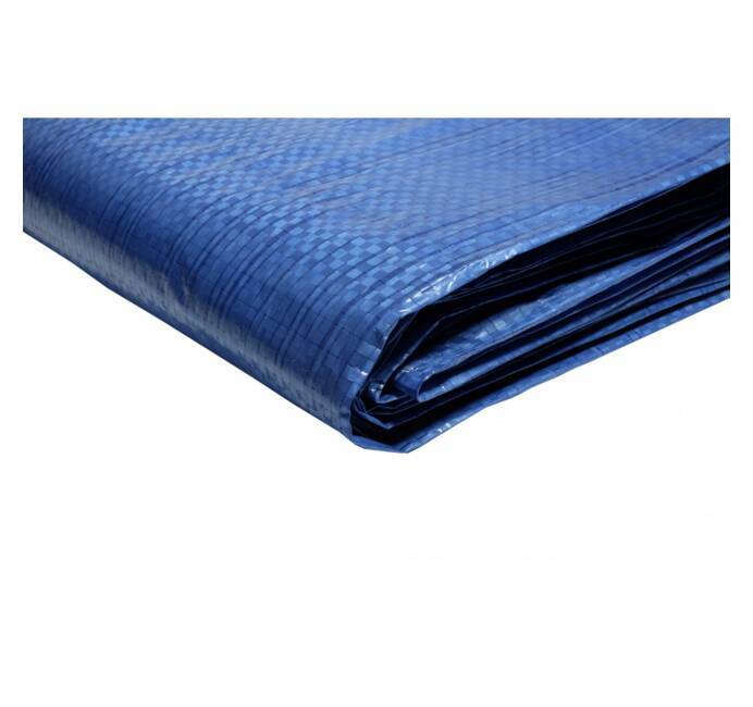 Bâche imperméable bleu standard PEREL - Dimensions: 5x5m - LA BS