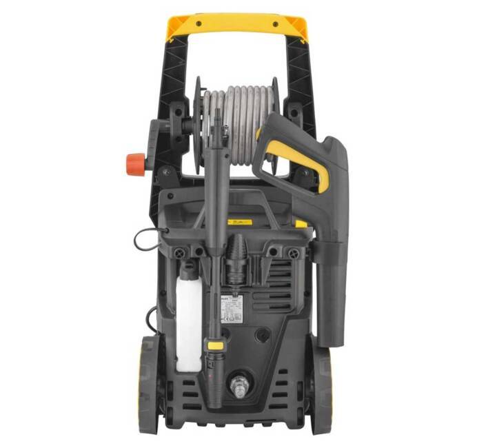 Nettoyeur haute pression 135 bar 1800W Kit Complet Brosse Fixe + Brosse de Terrasse + Tube HP 6 m + Tuyau 5 m SXPW18PE Stanley