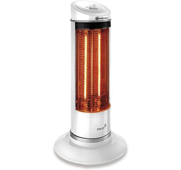 Cheminée electrique 1800W VULCANO NIKLAS Radiateur effet feu Chauffage  appoint électrique