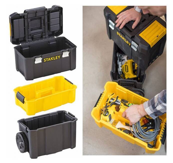 Stanley STST1-80151 - STANLEY® Servante Mobile Essential™ 3en1