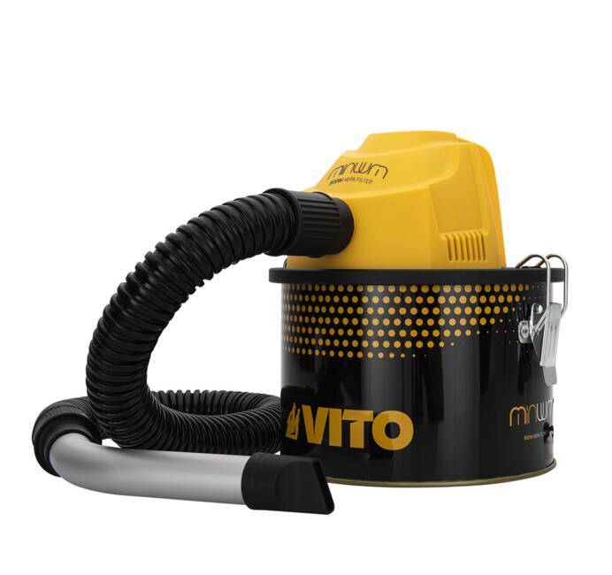 Aspirateur de cendres 800W 4L Cendres jusqu'à 40°C Filtre HEPA VITO