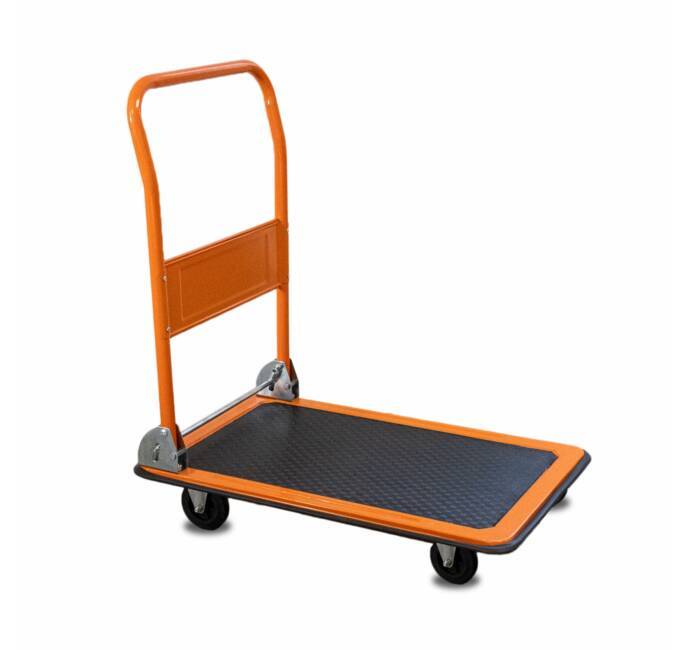 Chariot de manutention pliable avec plateau 62x48 cm Charge 150 kg BRIXO
