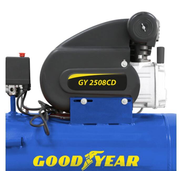 Compresseur Goodyear pour Peinture 50L 2800RPM 8 Bars