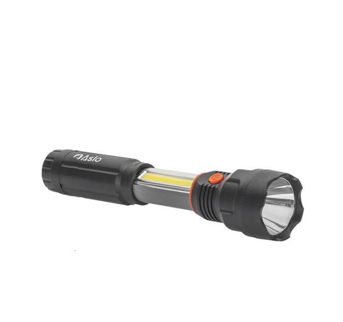 Lampe LED Torche magnetique extensible ASLO - 3W - 100 à 180 lumens - Super  LED et LED COB (