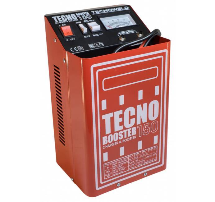 Tecnoweld - Chargeur démarreur BOOSTER de batterie 12V 25-250Ah compact  puissance 1900W - Chargeur Voiture 12V - Rue du Commerce