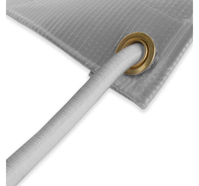Sandow élastique de 8mm de diamètre et 20 m de longueur - fixation élastique - bâche