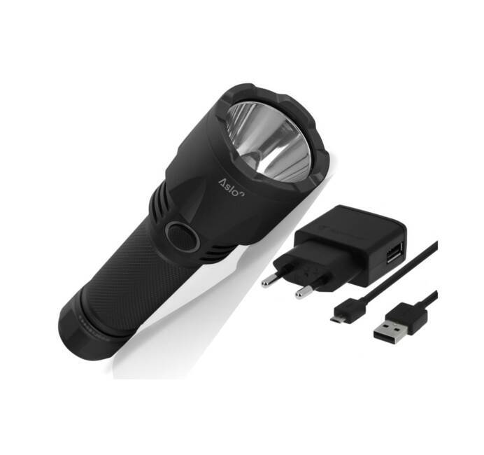 Lampe torche stylo rechargeable par induction/USB, IPX4, A9R - L'Equipeur