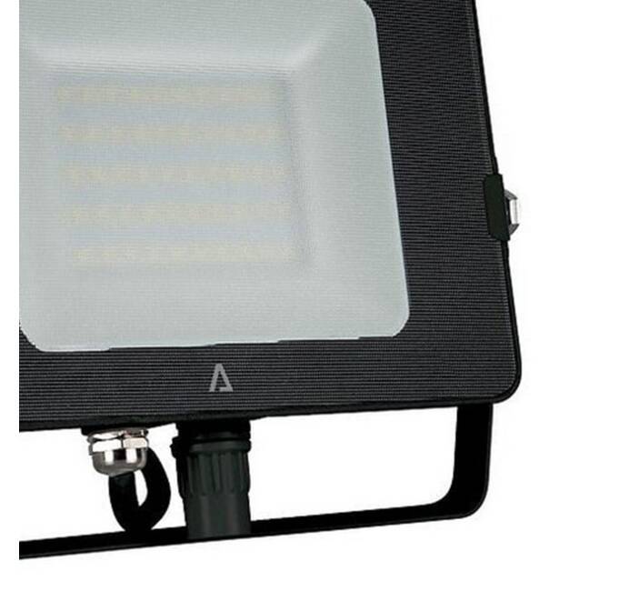 Projecteur LED 100W extérieur Noir IP65 Blanc Neutre 4000K avec