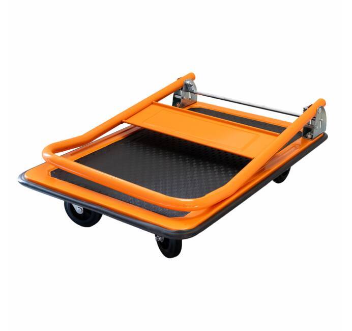 Chariot de manutention pliable avec plateau 62x48 cm Charge 150 kg BRIXO