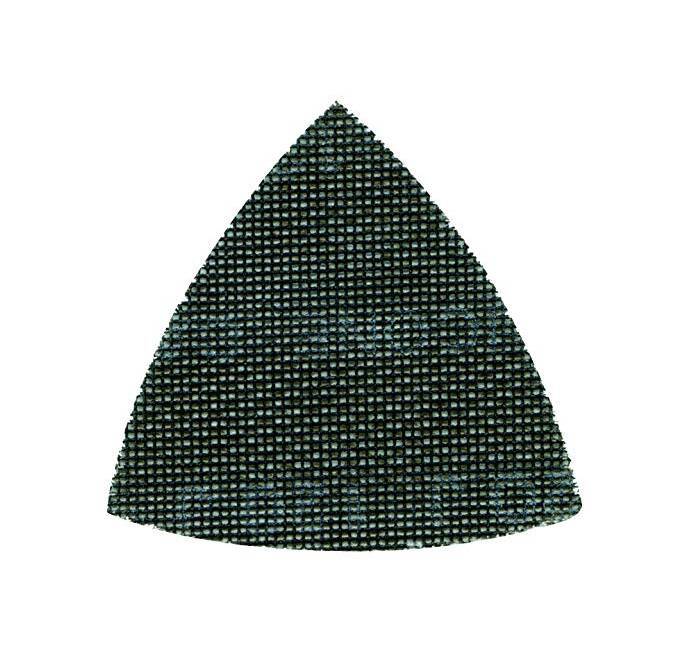 Triangle pour ponceuse X4 en maille DELTA 120GR TIVOLY Lot de 4 patins auto agrippants 95x95x95mm