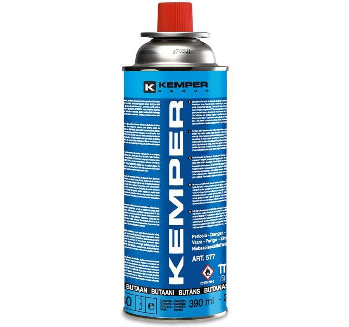 Recharge gaz butane 90g REF 10051 pour chalumeau cuisine et