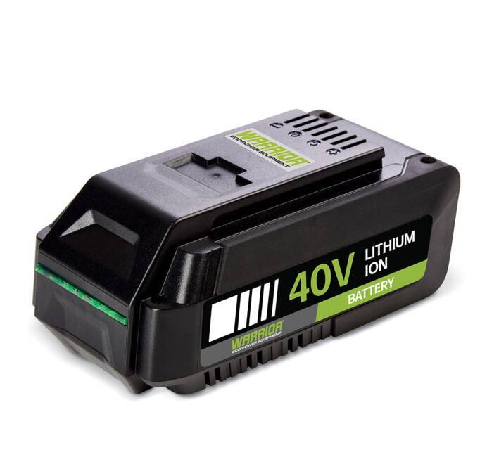 Souffleur de feuilles sans fil 40V + Batterie lithium 2.5Ah + Chargeur  rapide WARRIOR