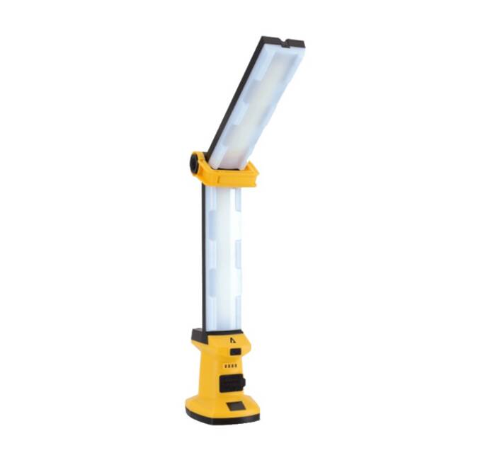 Lampe LED portable 20W 6 fonctions 1500Lm Portée 53m 6000K Base aimantée  IP22 Lampe d'inspection