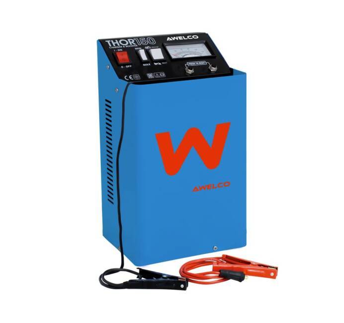 Chargeur démarreur Booster THOR150 AWELCO Batterie 10/270Ah Monophasé 230V