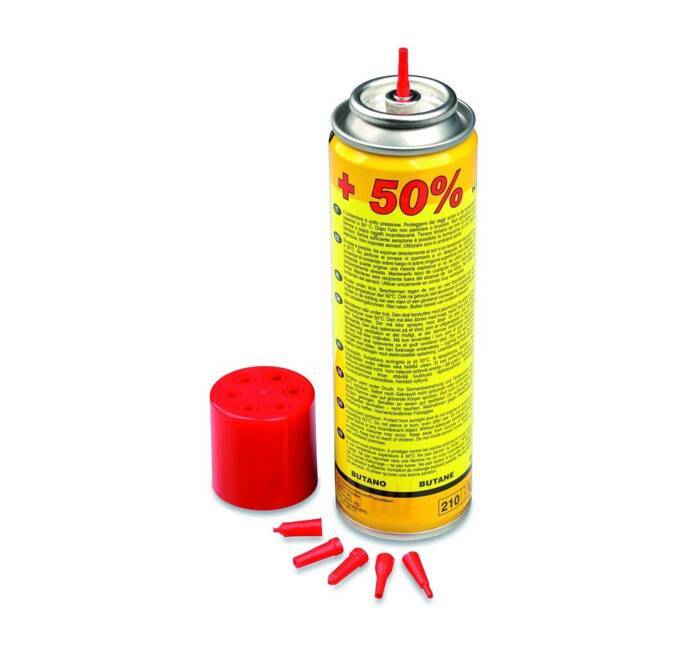 Recharge gaz butane 90g REF 10051 pour chalumeau cuisine et