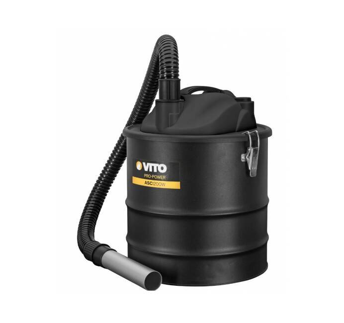 VITO Pro-Power Filtre HEPA aspirateur de cendres VITOPOWER 1200 W