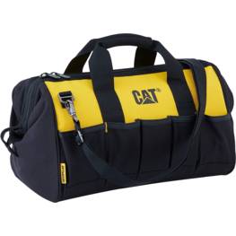 Sac a outils Caterpillar 28L GP-65041 Base PVC Tissu Polyester 600D 10 poches extérieures 10 poches intérieures Léger