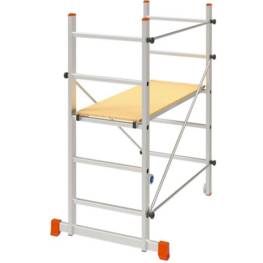 Echafaudage de Jardin Hauteur de travail 2.85m Charge 120Kg Plateau 110 x 40 cm BRIXO