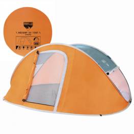 Tente Camping Igloo BESTWAY Nucamp INIFUGEE 235x145x100cm Toutes saisons Camping